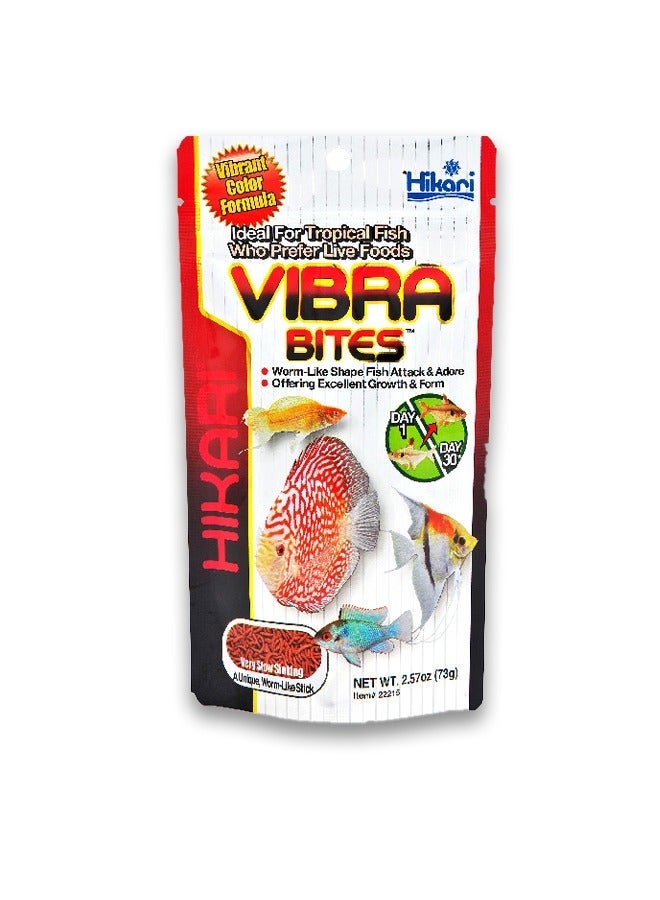 Hikari Tropical Vibra Bites Sinking Fish Pellets - 73 GM - Image 1